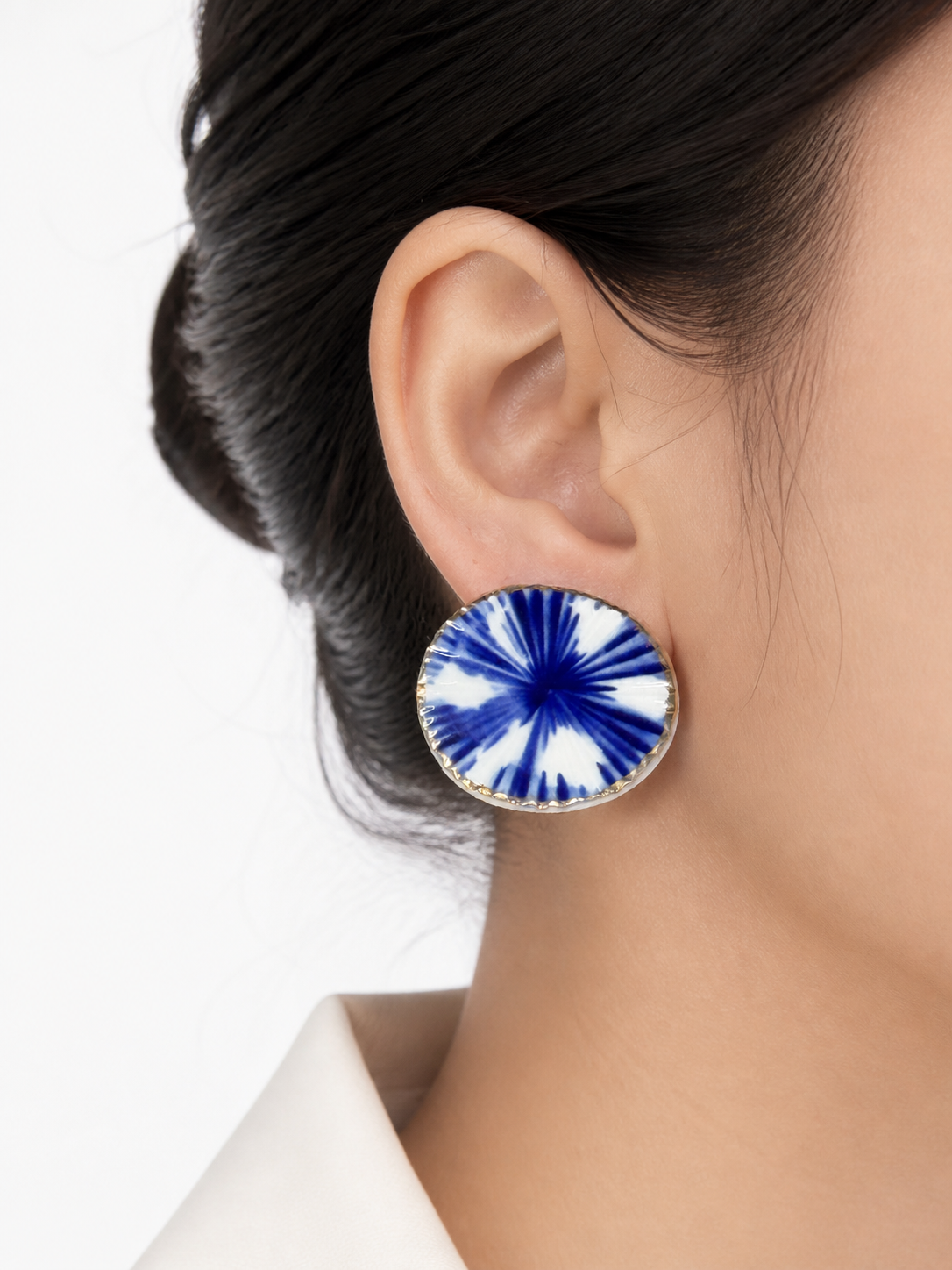 Blue and White